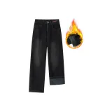 Камень - Мытый серый [Флисовая подкладка]