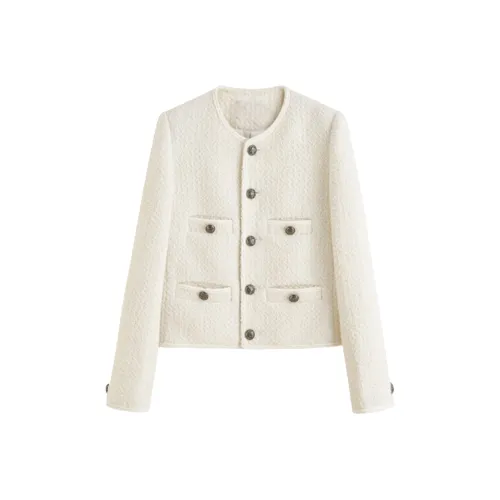 ZEKIKO STUDIO Белый Женские Куртки