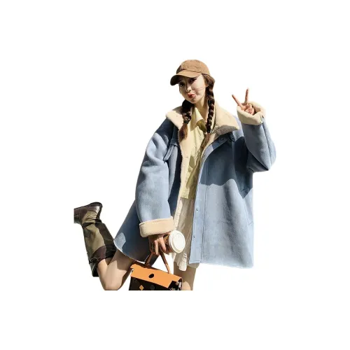 LAOYECHE Бархат Feel Пальто Женское