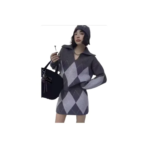 Langqing Женские Комплекты с Юбкой