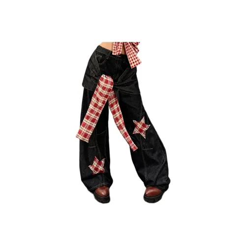 OKPI Черные Унисекс Джинсы