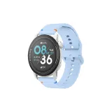 Волна Сшитый Силикон Стиль-Закрывающая Застёжка Однотонный-Светло-Синий