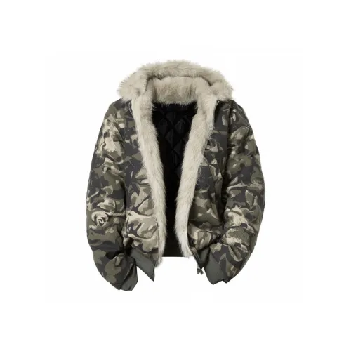 NEVER RULE Хлопковый пуховик унисекс