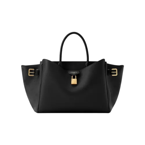 LOUIS VUITTON Vendome Корова Кожа Одно Плечо Сумка Маленькая Женская Черная