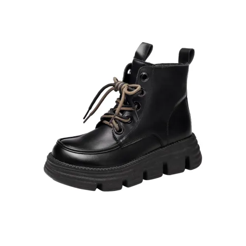 ALXNAN 12,5cm Мартин Ботинки Женские