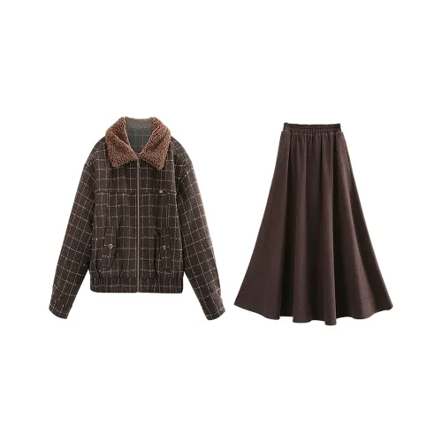 SUXINGDELEYUAN Комплект с юбкой для женщин