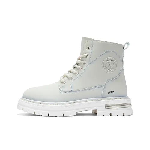 SNOOPY Martin Boots Beige Men's