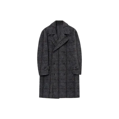 J.D.V Черное Унисекс Пальто