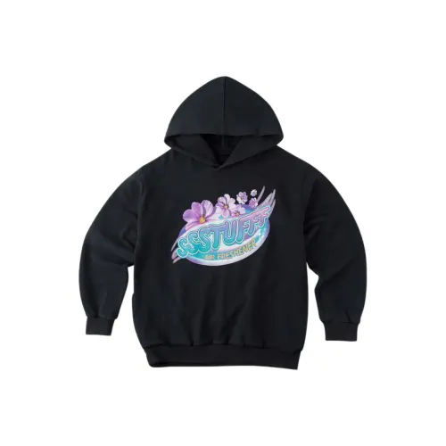SSSTUFFF Черный Унисекс Свитшоты