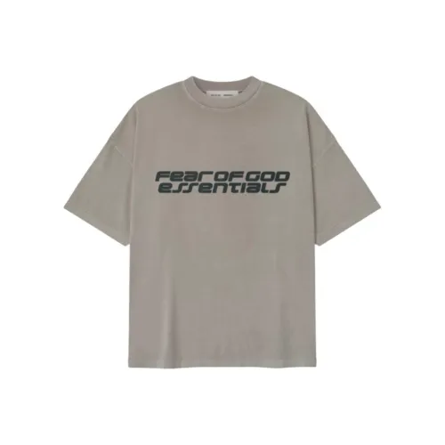 Fear of God ESSENTIALS Fw25 Праздника 2025 90's Короткий рукав Tee T Рубашка Мужская
