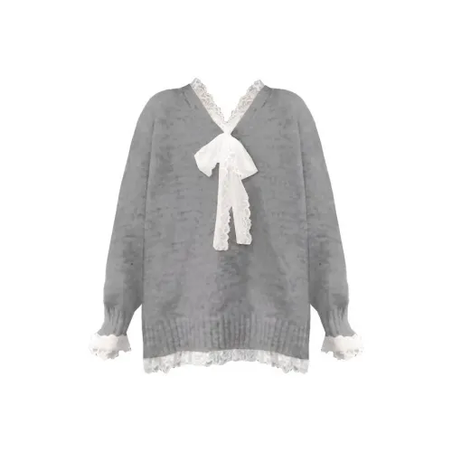 ONENINE34PM Серый Женский Трикотаж