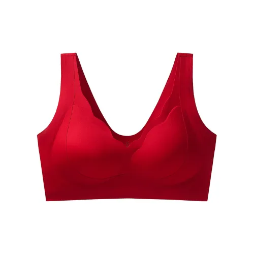 DUSHILIREN Анкора Красный Женский Бюстгальтер