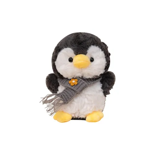 LELEYU Cute pet Paradise Карман Шарф Пингвин Слон Сокровище Плюшевая кукла Плюшевый Подвеска Высота 16 см