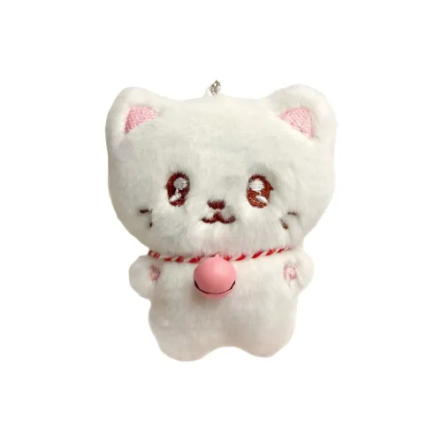 ROUERXIONG Милый розовый любимый котенок плюшевая подвеска длина тела 9 см