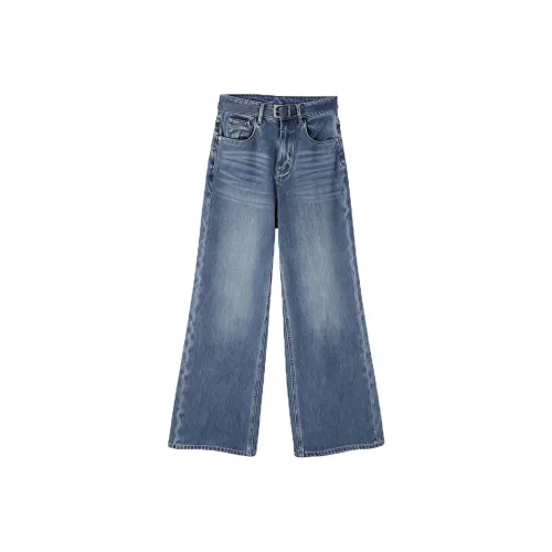 FOSS PHIL Синий Женские Джинсы