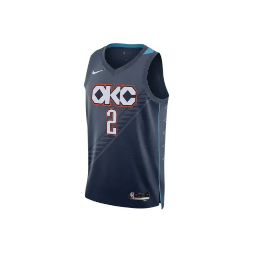 Nike NBA Fw25 Shai Gilgeous Alexander City Edition Баскетбольная Джерси Мужская