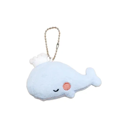 ZHICHUANGJIA Милый Crown Кит Charm Plush Подвеска 5,9 см Длина Тела