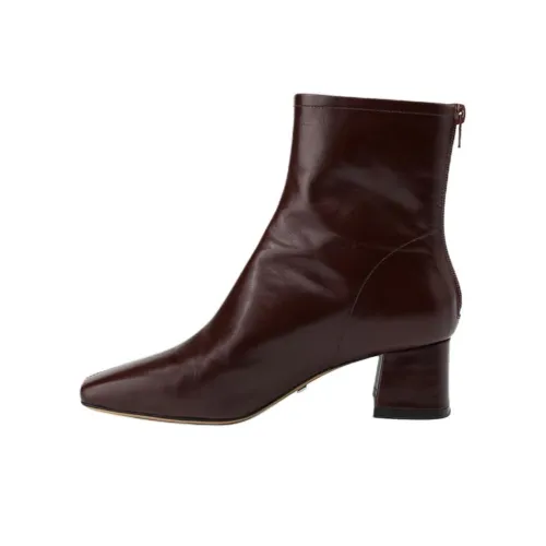 NATASHA ZINKO Ботильоны 5 см Женские Бордовый