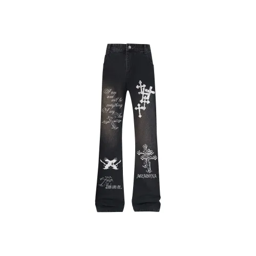 A02 Унисекс Джинсы