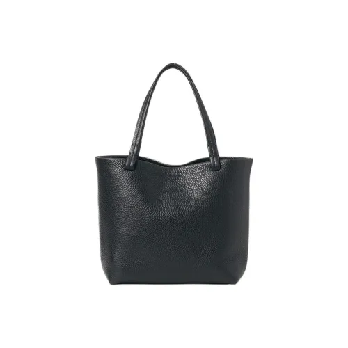 THE ROW Park Tote Кожа Сумка через плечо Женская Черная