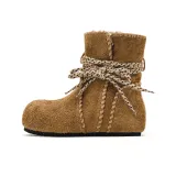 Кленовый лист, карамельный, коричневый, мягкий, клин (3 см, увеличение высоты)