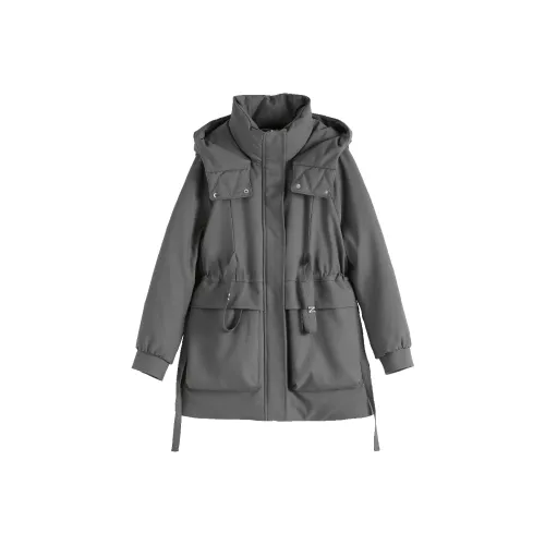 HANGYIGE Серый Женский пуховик