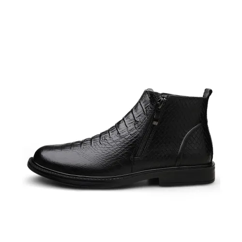 GONGNIULEITING Носки Crew Martin Boot Platform Men's