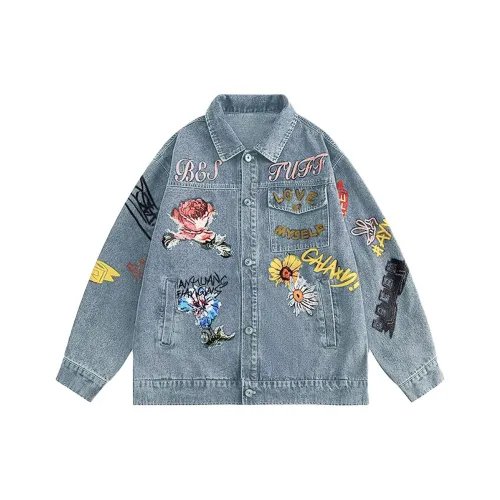 VINHOPESS Blue Unisex Джинсовые куртки