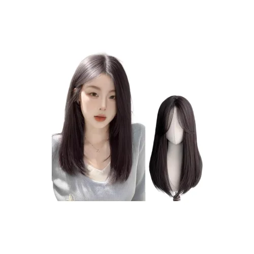 FYOSEE Натуральный симуляция OF средней длины прямые волосы парики