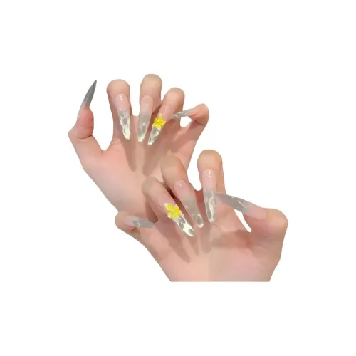 AIDINGQI Мята Лето Лимон Морская соль Рябь Гибискус Кошачий глаз Ручной Nail Art Съемный Nail Стикер