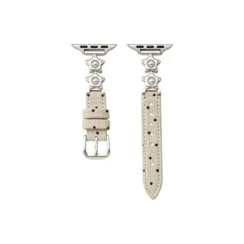 KUBASUO Ремень Apple Совместимость Вельвет Металл