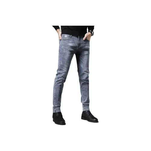 CHENYING Синий 1909 Унисекс Джинсы