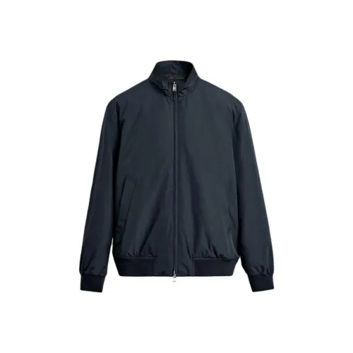 ZARA Глубокий морской синий Мужской пуховик