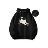 Чёрный, флисовая подкладка