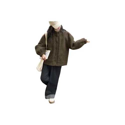 BaoLaXiaoJie Хлопковый пуховик для подростков