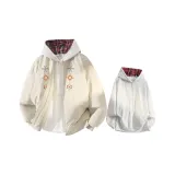 Хаки + Белый Серый Свитшот