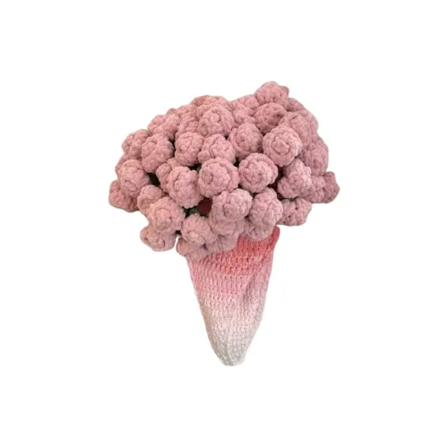 AECELI Розовый Жасмин Одеяло Креативная Вязаная Ткань DIY Цветочный Букет Одеяло DIY Игрушки