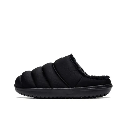 Nike Burrow SE Нет Особенный Эффект Домашние тапочки Мужской Черный