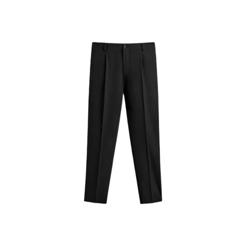 ZARA Мужской костюм брюки черного цвета