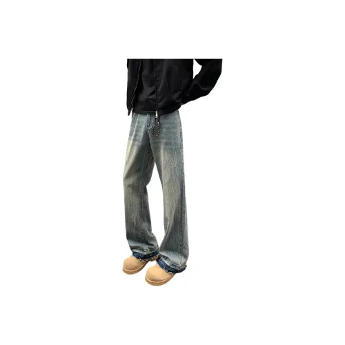 FRLMK Blue Unisex Jeans FRLMK Синий Унисекс Джинсы