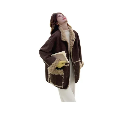 MEXICAN Бархат Feel Пальто Женское