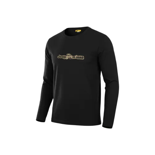 Jeep Длинный рукав T-рубашка унисекс