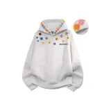 Белый, серый [тяжелый, с флисовой подкладкой, улучшенный]