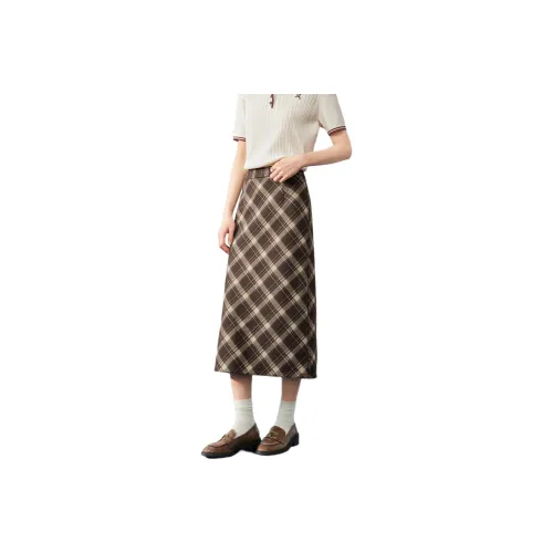 AIYIFU Повседневный длинный юбка женский