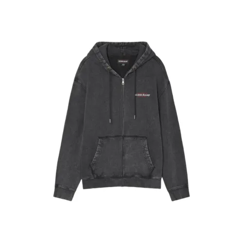 GUESS Темно-серый Мужской Свитшот