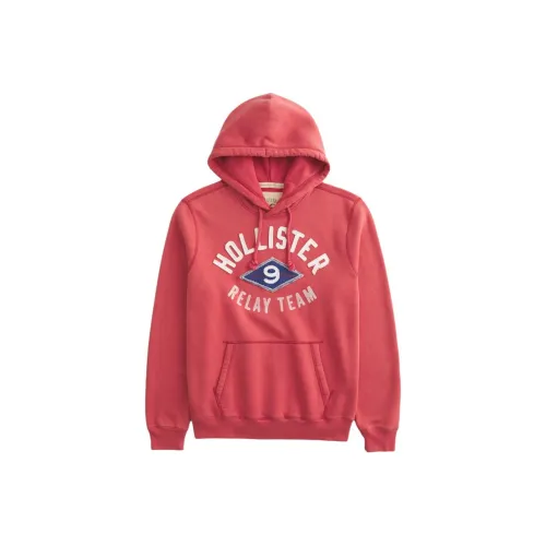 Hollister Red Men's Sweatshirts Hollister Красный Мужские Свитшоты