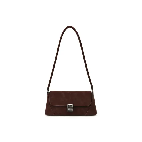 CREAM BEAR ПУ (полиуретан) Сумка Сумка через плечо Стандартная Женская Бордовый Белый Коричневый Кофейный Черный