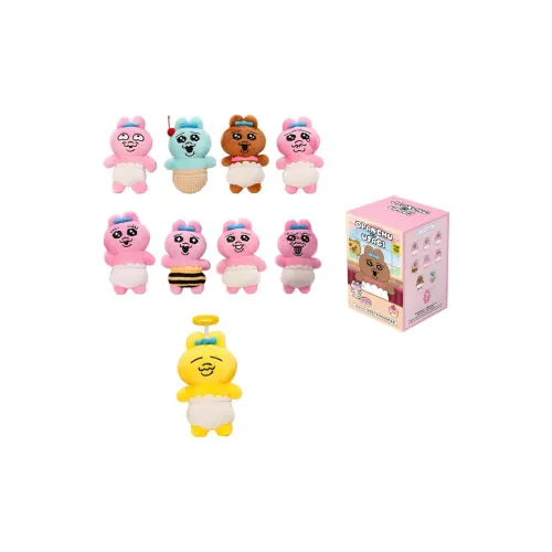 TOP TOY Opanchu Quirky SET Collection Плюшевые брелки Слепые коробки Одиночная Слепая коробка Полная коробка 8 шт