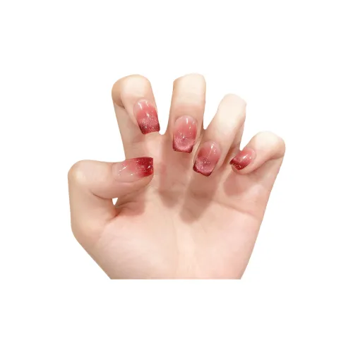 KDOW Лето Рубины Кошачий глаз False Nail Гранатовый Pigeon Blood Красный Кристальный Кошачий глаз Маникюр