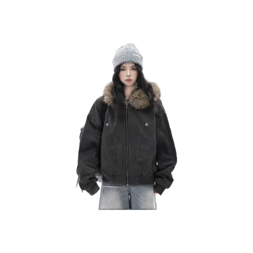 COVER TIME Хлопковый пуховик женский